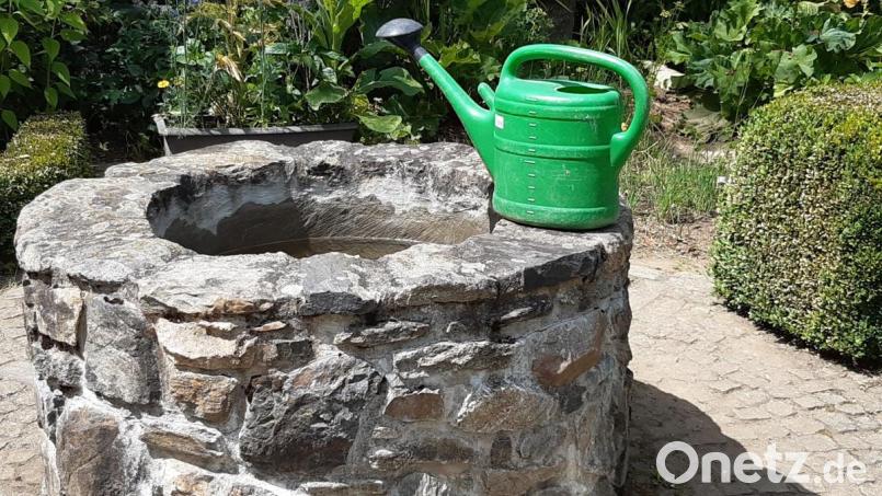 Für viele Hobbygärtner ist ein eigener Brunnen im Garten ein erstrebenswertes Ziel. Doch vor dem Bau sind einige bürokratische Hürden zu nehmen. Bild: Lowak