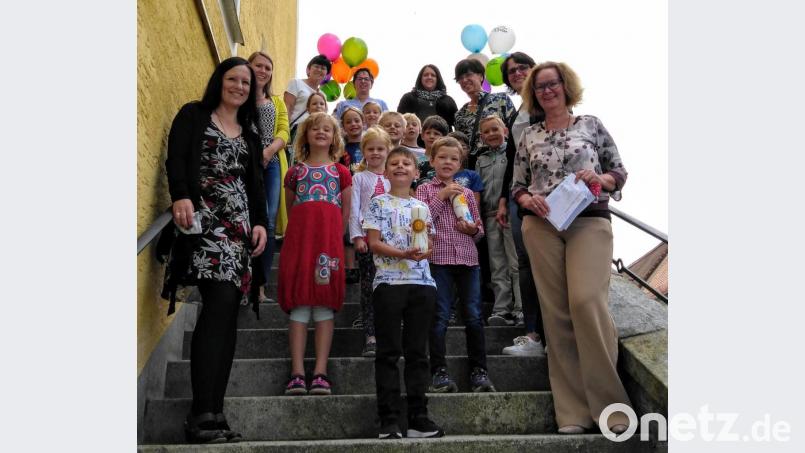 Gemeinsam mit dem Team des Kinderhauses besuchten die zukünftigen Schüler den Abschlussgottesdienst. Bild: rfi