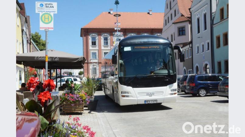 Der Badebus in Neustadt steht auf der Kippe. In Weiden wünscht sich eine Stadträtin, von dort aus einen Bus-Shuttle-Verkehr zu den Bädern im Landkreis Neustadt/WN einzurichten. Bild: Gabi Schönberger