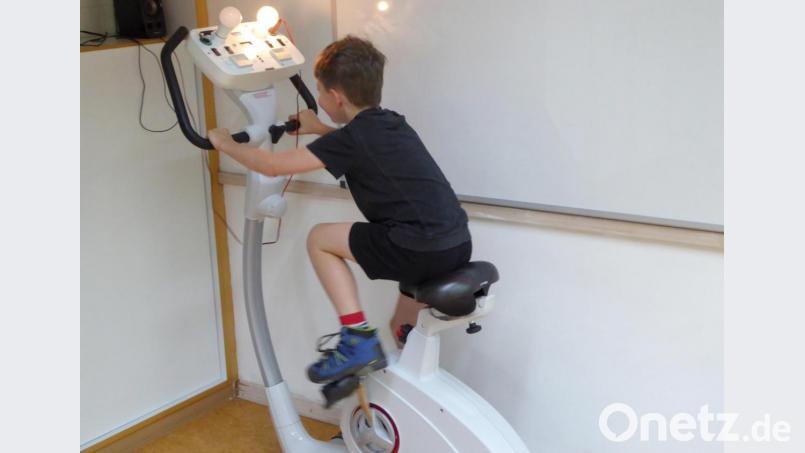 Strampeln bringt Licht. Bild: fsb