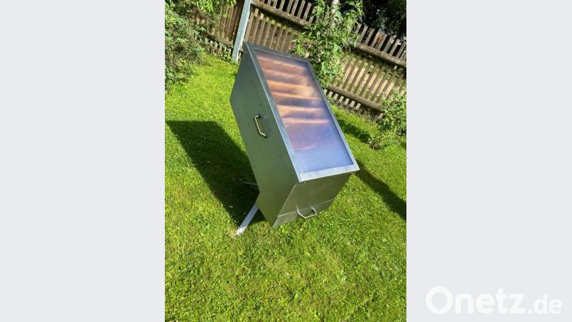 Der Sonnenwachsschmelzer. Bild: Firma Schmelzer/exb