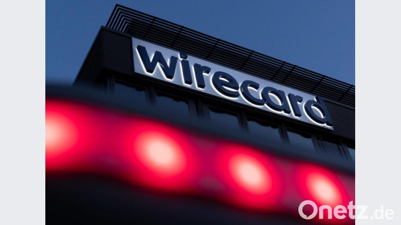 Der Schriftzug von Wirecard ist an der Firmenzentrale des Zahlungsdienstleisters in Aschbeim bei München zu sehen. Bild: Peter Kneffel