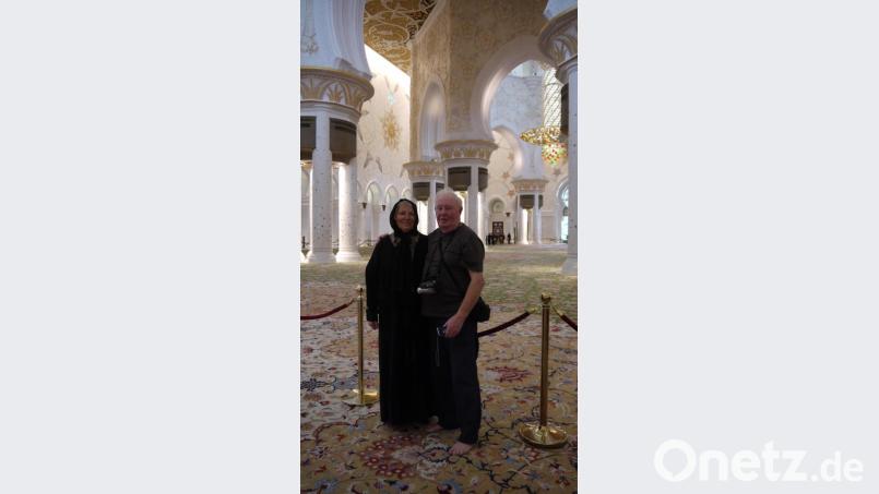Helga und Franz Kamm im Oman. Bild: Helga Kamm