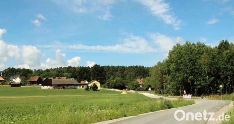 Die Gemeindeverbindungsstraße konnte nicht ausgebaut werden, da die geforderte Mindestbreite von 4,50 Meter nicht erreicht wird. Die aktuellen Eigentumsverhältnisse gestatteten keinen Ausbau in dieser Breite und damit entfällt auch jede Förderung. Bild: Thomas Dobler