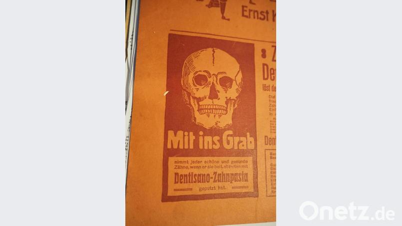 Zahnpasta-Werbung anno dazumal. Bild: bl