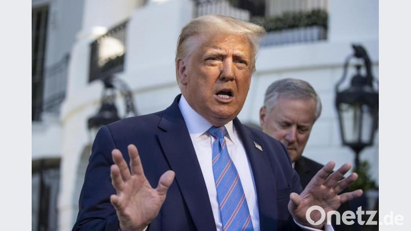 US-Präsident Trump denkt auf Twitter über eine Verschiebung der Wahlen nach. Bild: Alex Brandon/AP/dpa