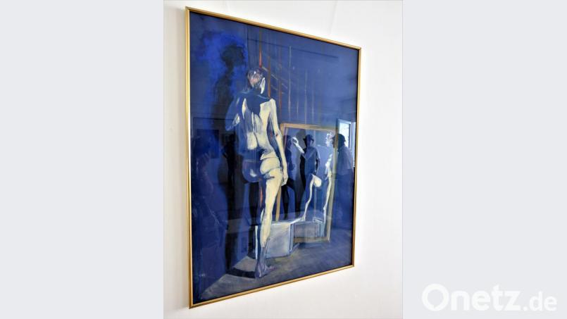 Acrylmalerei von Ewa Pankowska. Bild: ubb