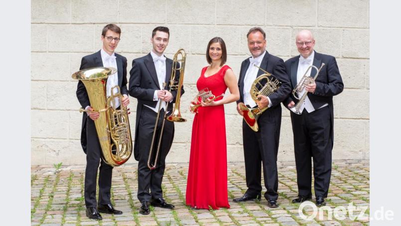 Am 6. September spielt Harmonic-Brass im Stadtpark Erbendorf. Bild: Mathis Beutel/exb