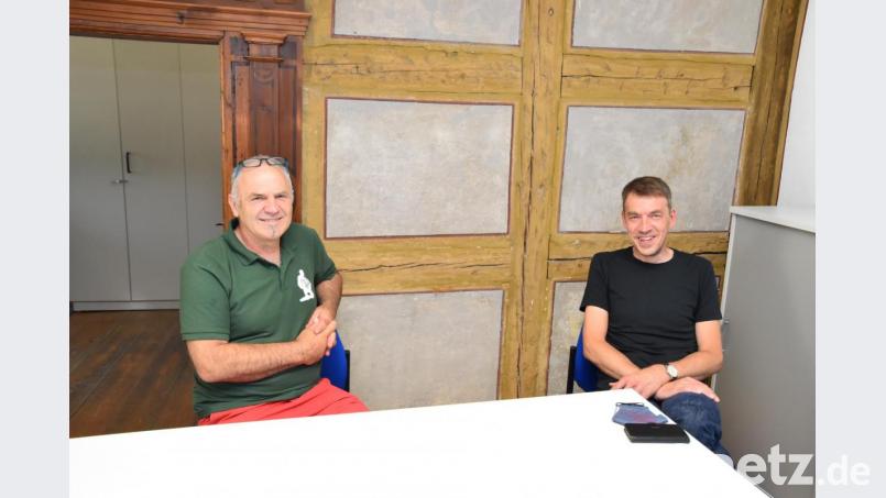 Georg Leugner-Gradl (links) und Ralf Volkert wollen den Kultur-Neustart in Sulzbach-Rosenberg und der Region baldmöglichst umsetzen. Bild: Andreas Royer