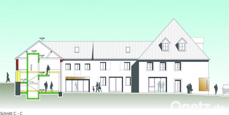 Die ehemalige Banrucker-Schmiede wird durch die Stadt zu einem Dokumentationszentrum umgebaut. Repro: njn