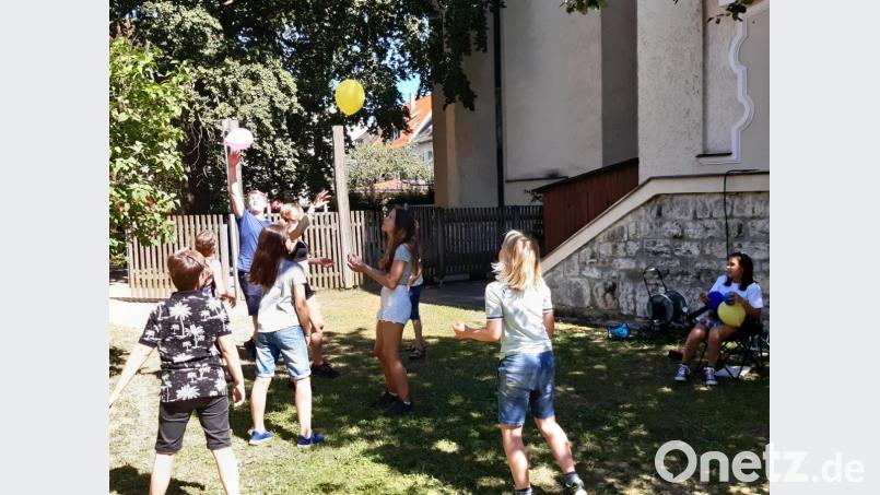 Bewegungsspiele im Freien prägten die Aktionswoche der Pfarrjugend Hl. Dreifaltigkeit. Bild: ads