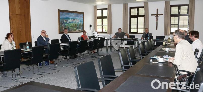 Am Landratsamt Tirschenreuth gab es ein Arbeitsgespräch zum Thema Klimaschutz. Bild: Stefan Malzer, Landkreis Tirschenreuth/exb
