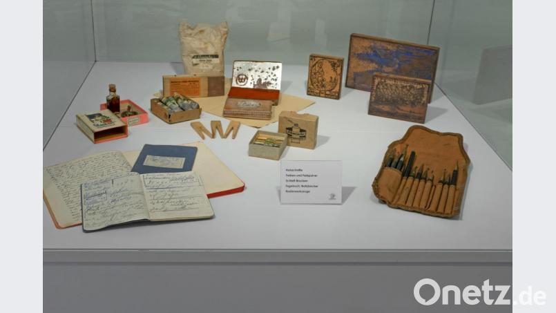 Tagebücher, Werkzeuge und Notizbücher. Bild: tr