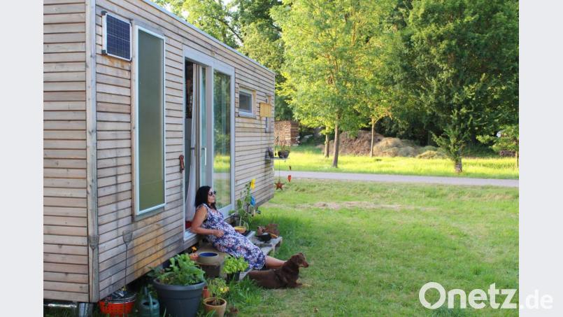Entspannte Ferien sind fast direkt vor der Haustür im Tiny House möglich. Bild: Evi Wagner
