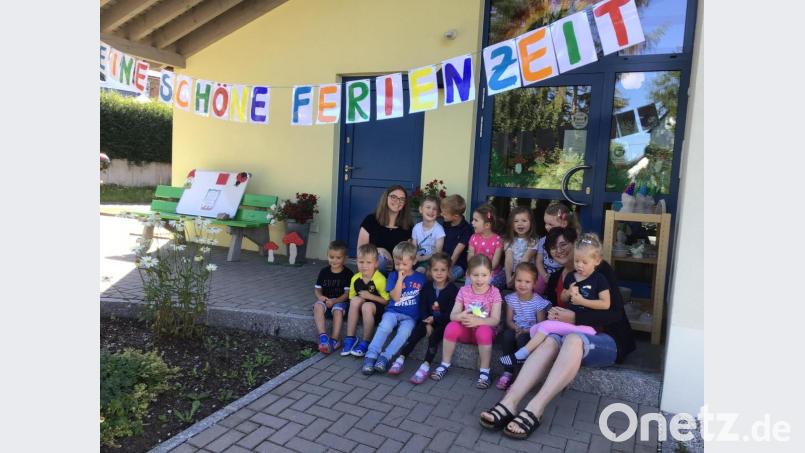 Die verschiedenen Gruppen des Kinderhauses Sankt Josef freuen sich auf die bevorstehenden Ferien. Bild: soj