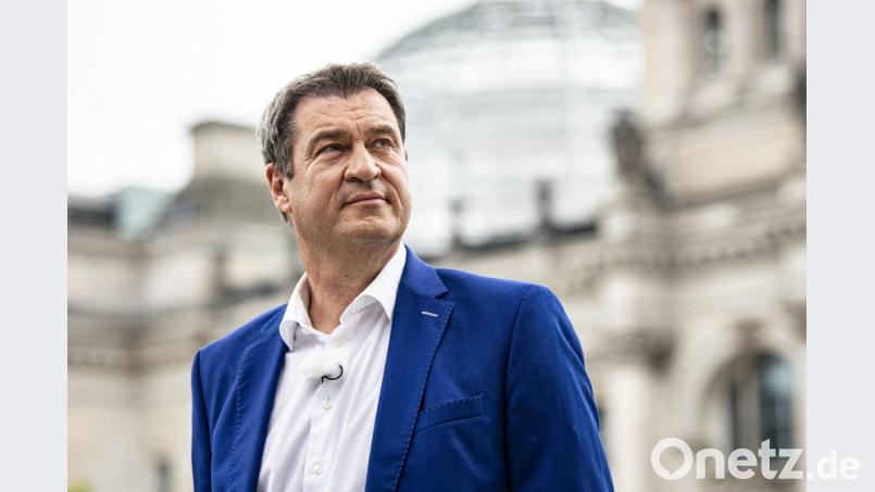 Markus Söder Bild: Fabian Sommer