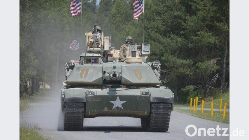 US-Kampfpanzer vom Typ Abrams. Bild: U.S. Army photo by Christoph Koppers