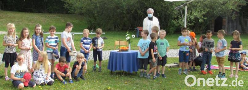 Die Mädchen und Buben waren nun zum letzten Mal im Kindergarten. Bald beginnt für sie die Schulzeit. Bild: xs