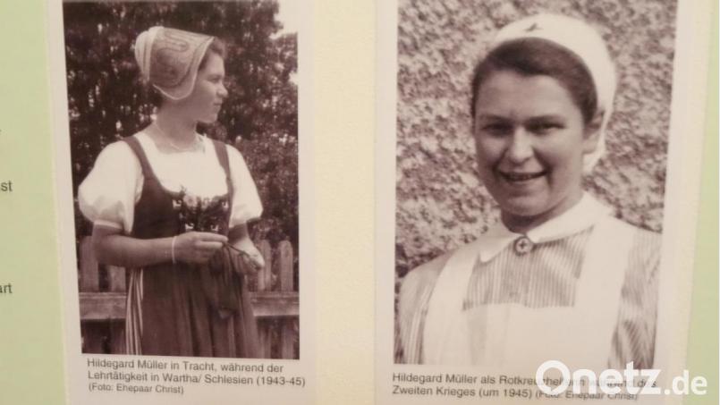 Auch Bilder aus den Jugendjahren der Künstlerin sind in der Ausstellung zu sehen. Bild: hka
