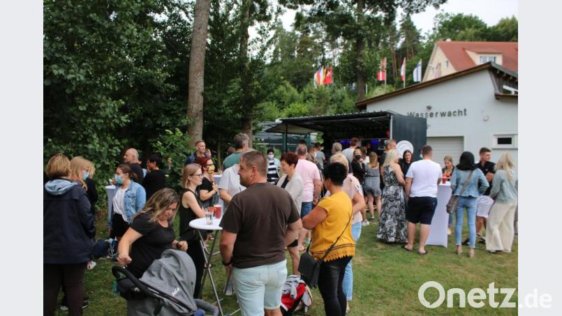 Der Cocktailabend am Rußweiher wurde gut angenommen. Bild: sne