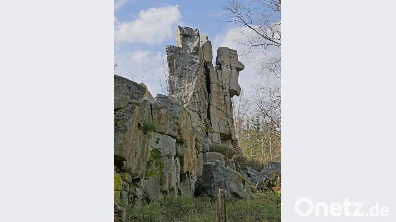 Der Zipfeltannenfelsen Bild: tr