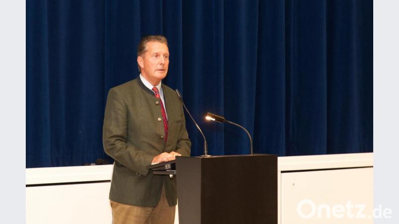 Baron Eberhard von Gemmingen-Hornberg, erster Vorsitzender des Naturparks Steinwald Bild: JOCHEN NEUMANN
ERBENDORF