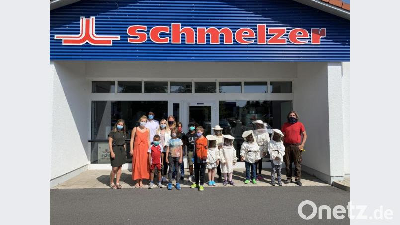 Ferienprogramm bei der Firma Schmelzer. Bild: Laura Kittner/exb