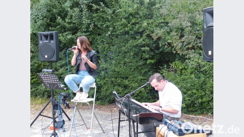 Tina Trummer und Norman, ein perfektes Team. Bild: hme