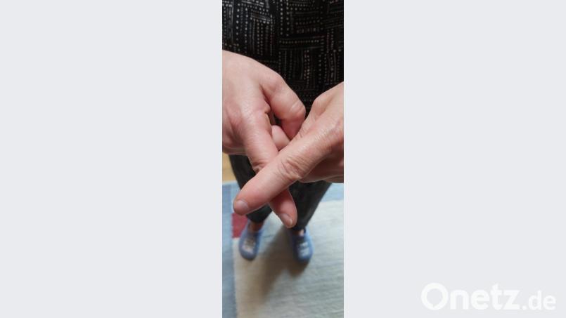 „Hädschhädsch“ sagt man auch, wenn man mit einer entsprechenden Geste der zwei Zeigefinger seine Schadenfreude zum Ausdruck bringen möchte. Bild: slu