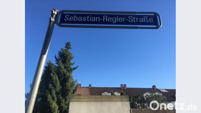 Die Sebastian-Regler-Straße in Amberg: Der Stadtrat diskutiert, wie man künftig mit problematischen Straßennamen umgehen will. Bild: roa