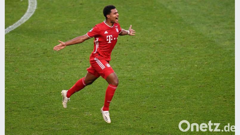 Serge Gnabry schnürte gegen Lyon einen Doppelpack und schoss die Bayern so fast im Alleingang ins Champions-League-Finale. Bild: Michael Regan/dpa