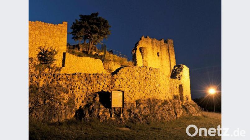 Die Burgruine Lichtenegg. Bild: Günter Moser