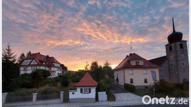 Morgens in Neusorg. Bild: Marion Waschka