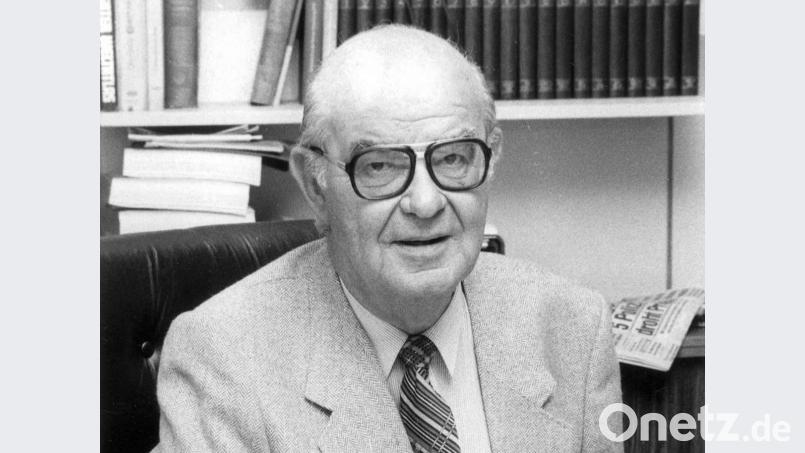 Walter Katzenberger (1920 - 2007). Archivbild: Karin Wilck