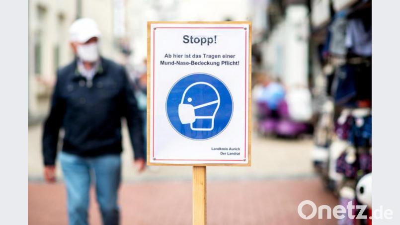 Bayern kämpft mit verschärften Bußgeldern gegen Masken-Verweigerer an. Bild: Hauke-Christian Dittrich/dpa
