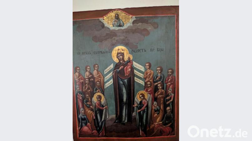 Sogar eine weit gereiste russische Ikone beherbergt die Wallfahrtskirche. Bild: mma