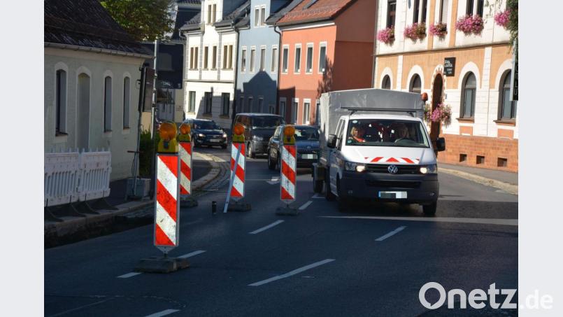 Staus unmittelbar an der Baustelle in der Egerer Straße werden sich während der Bauzeit nicht vermeiden lassen. Bild: jr