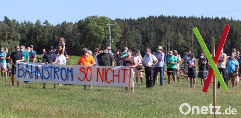 Nicht nur die Protagonisten der Widerstandsbewegung gegen die geplante Bahnstromtrasse befürchten massive Naturzerstörung durch das angedachte Projekt. Auch viele Privatpersonen äußern immer wieder ihren Unmut gegen die Trassenführung und hoffen auf ein Einlenken der Bahn. Bild: mfh