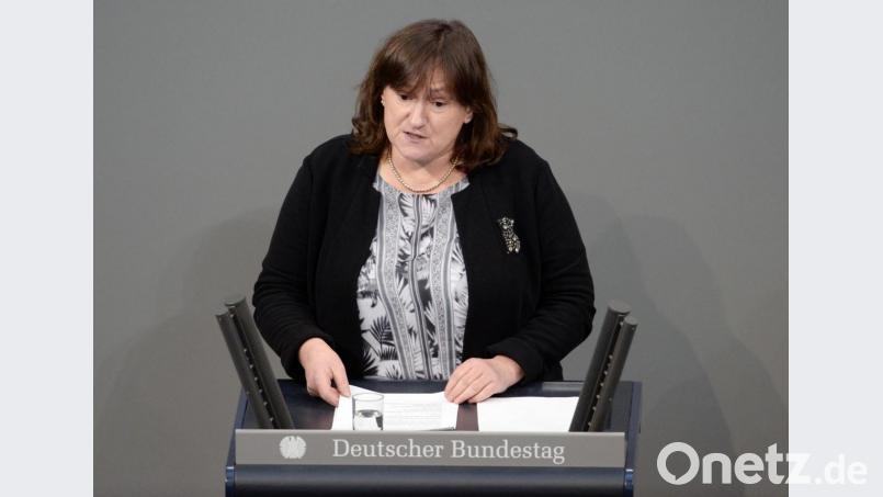 MdB Marianne Schieder (SPD) bei einer Rede im Deutschen Bundestag. Bild: Deutscher Bundestag/Achim Melde/exb