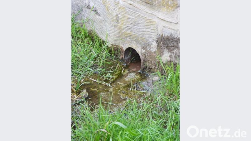 Der Uhlbrunnen in der Mühlbachstraße hat bis 1871 Wasser für die Kommunbrauerei geliefert. Der Brunnen läuft heute noch. Bild: ü