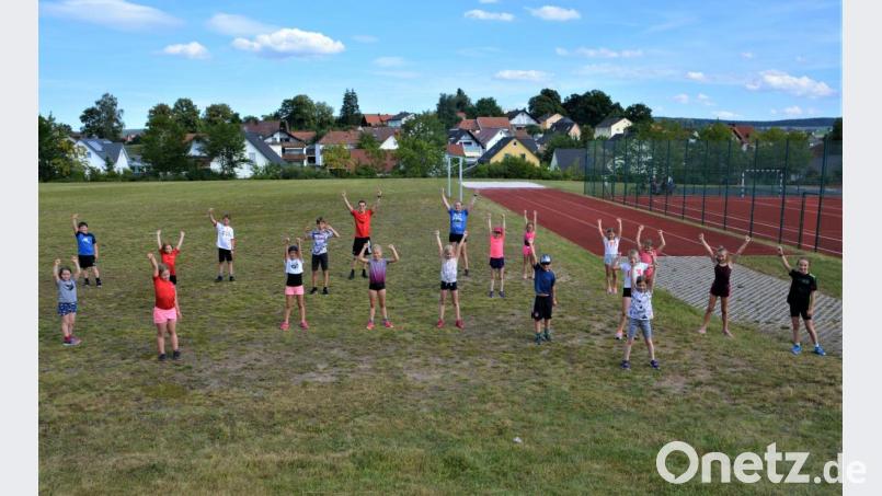 Die Sportler, hier die Jugendlichen des SC Monte Kaolino, sind mit Begeisterung und viel Ehrgeiz bei der Sache. Bild: fdl