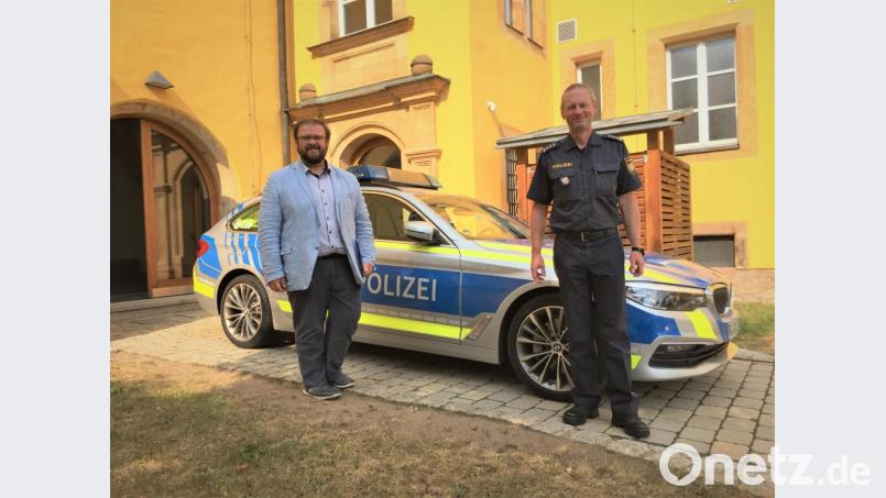 Der Kastler Bürgermeister Hans Walter (links) kam zum Informations- und Meinungsaustausch mit PI-Chef Bernhard Gleißner zusammen. Bild: stg