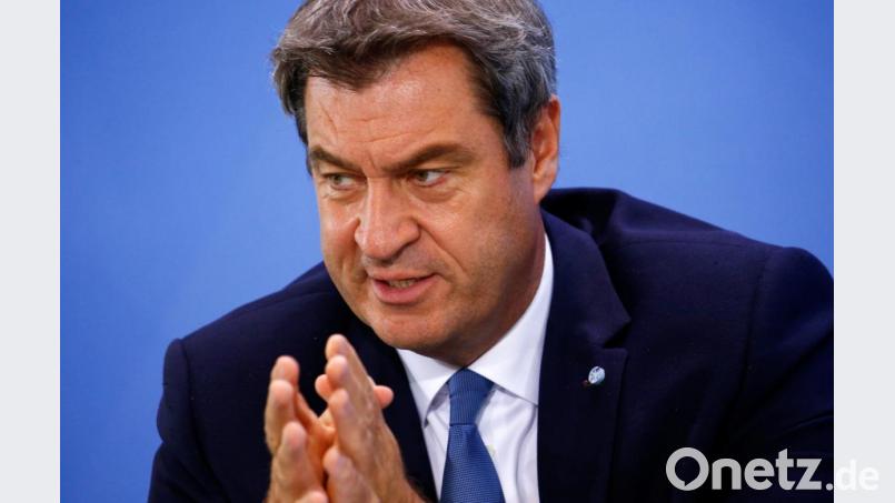 Bayerns Ministerpräsident Markus Söder nahm an der Konferenz von Bund und Ländern zum weiteren Vorgehen während der Corona-Pandemie teil. Bild: Michele Tantussi/dpa