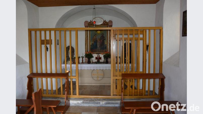 Blick ins Innere der Kapelle. Bild: jr