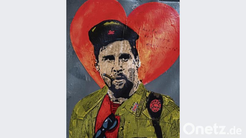 Die Fans verehren Lionel Messi – manchmal auch eigenartig.	Bi Bild: agentur_dpa