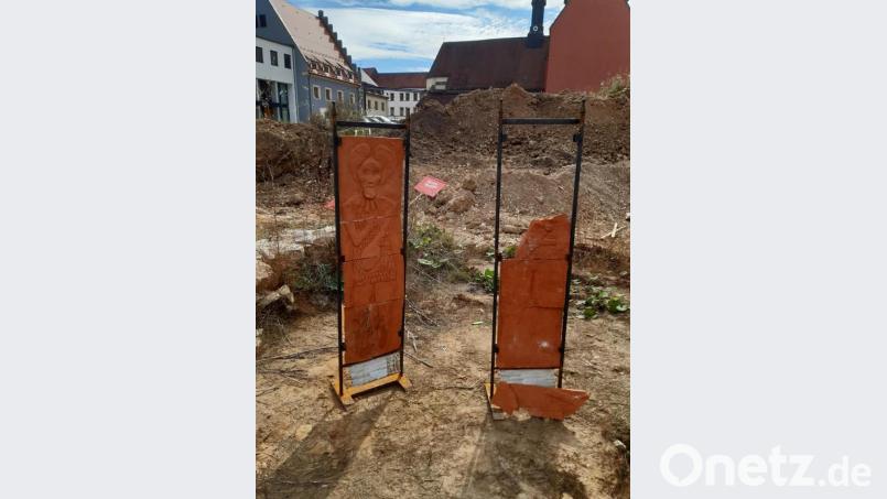 Kunstaktion auf dem Bürgerspitalgelände. Bild: Achim Hüttner