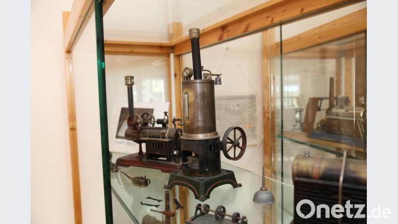 In der Dampfmaschinenausstellung stehen so manche Unikate. Bild: njn