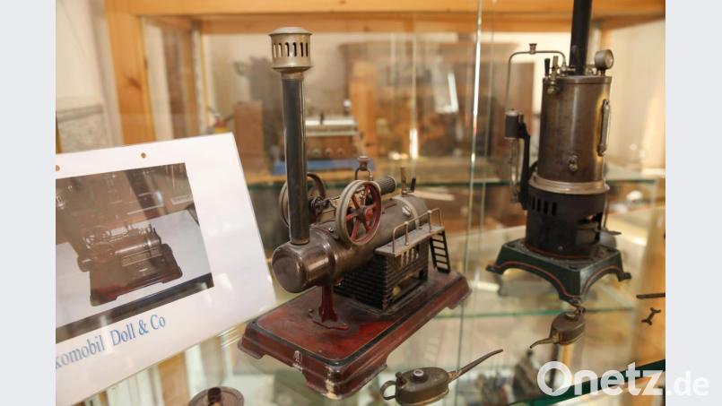 In der Dampfmaschinenausstellung stehen so manche Unikate. Bild: njn
