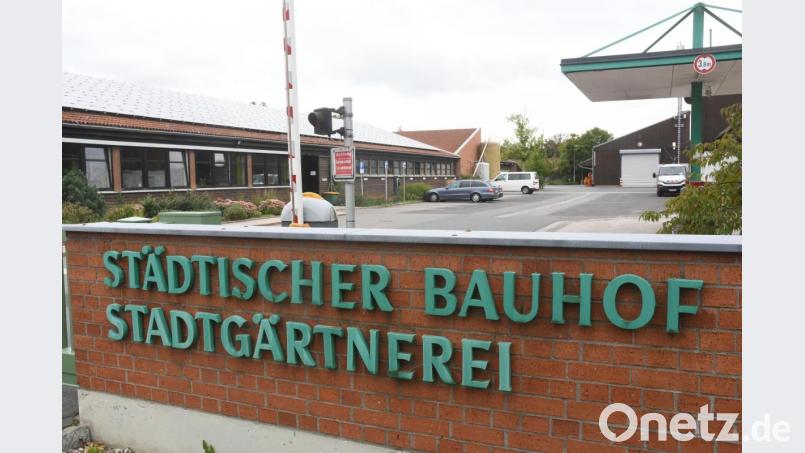 Dringend geboten war der Einbau eines neuen Ölabscheiders am Bauhof Weiden. Für die Maßnahme werden rund 100 000 Euro fällig. Bild: Gabi Schönberger