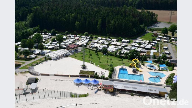 Das Freibad am Monte Kaolino schließt am Sonntag, 13. September. Bild: Petra Hartl